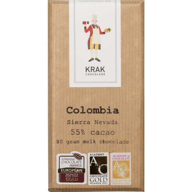 ChocolateView Krak Chocolade Columbia 55% (8365265682776)